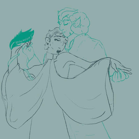 Sketch, 2x Half-body ($35)