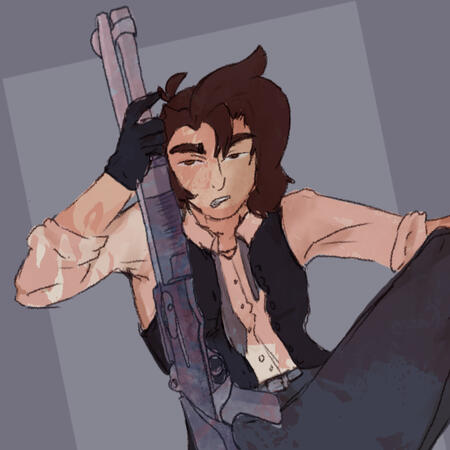 3/4 body, full color, ($65)